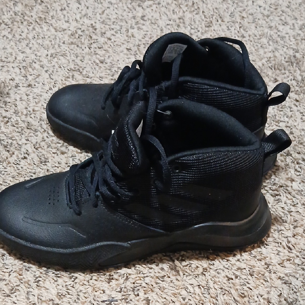adidas Black Men's Athletic High-Tops